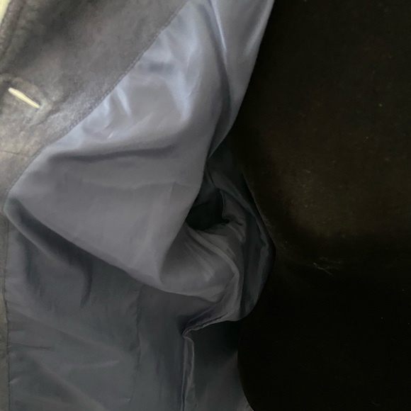 Women’s Leather Blue Button Down Jacket Size Large…Discontinued! - Picture 5 of 13